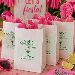 Margarita's en Huwelijk Feestfeest voor de Bruid Kartonnen Onderzetters