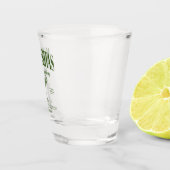 Margaritas En Huwelijk Gepersonaliseerde Bachelore Shot Glas (Rechts)