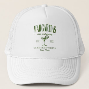 Margaritas En Huwelijk Gepersonaliseerde Bachelore Trucker Pet