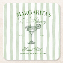 Margarita's en Huwelijk Gestreepte Meisje-voor-de-