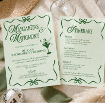 Margarita's en Huwelijk Vrijgezellenweekendfeestje