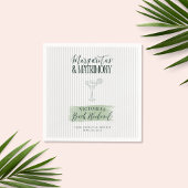 Margarita's en huwelijksfeest Cocktail servetten