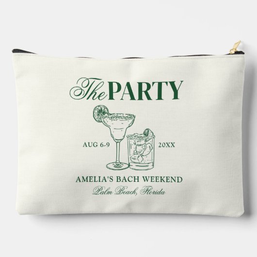 Margaritas & Huwelijk Bachelorette De Bruid Etui (Achterkant)