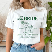 Margaritas & Huwelijk Bachelorette De Bruid T-shirt