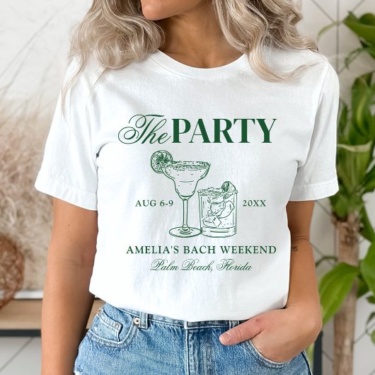 Margaritas & Huwelijk Bachelorette De Party T-shirt