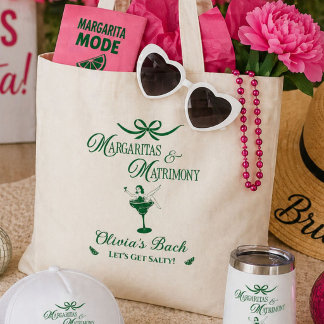 Margarita's & Huwelijk Bachelorette Fiesta Feestje Tote Bag