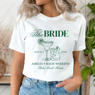Margarita's & Huwelijk Vrijgezellenfeest De Bruid T-shirt