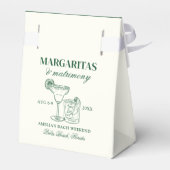 Margaritas & Huwelijksvrijgezellenweekend Bedankdoosjes (Achterkant)