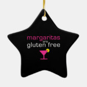 Margaritas is Gluten Free Keramisch Ornament (Achterkant)
