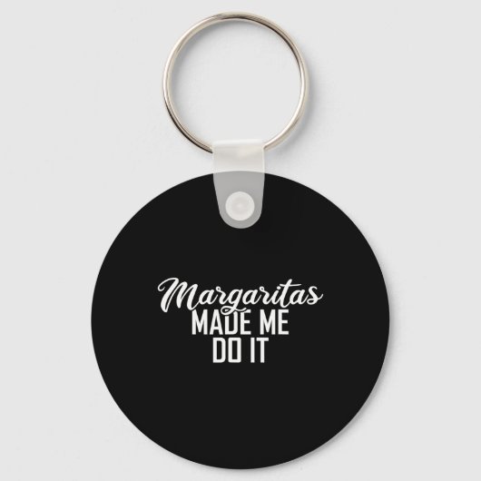Margaritas liet me het doen Cinco de Mayo Gift Sleutelhanger (Voorkant)