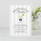 Margaritas Matrimony Bruidsfeest Kaart (Staand voorkant)