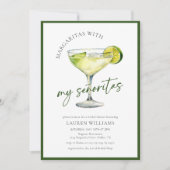 Margaritas met mijn Senoritas Fiesta Vrijgezellenf Kaart (Voorkant)