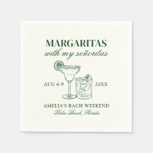 Margarita's Met Mijn Señorita's Meisjesweekend Servet