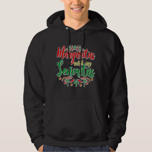 Margaritas met mijn Señoritas Party Floral Hoodie