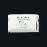 Margaritas met mijn Señoritas vrijgezellenweekend<br><div class="desc">Dit ontwerp is voorzien van trendy vette tekst met handgetekende cocktails en een groen margarita thema.</div>