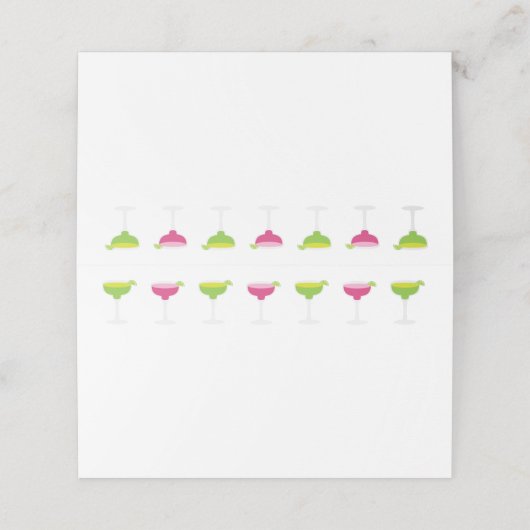 Margaritas Plaatskaartje (Buitenkant ongevouwen)