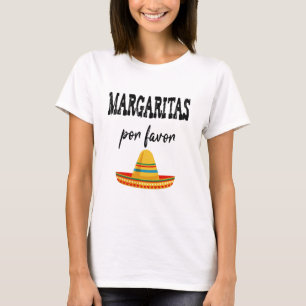 Margaritas Por Favor Cinco De Mayo 2021 T-shirt