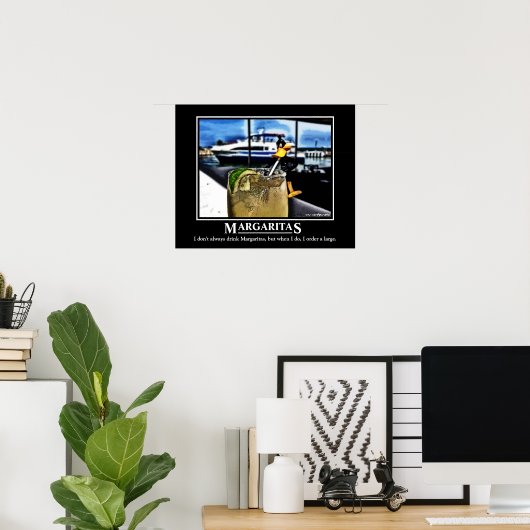 MARGARITAS POSTER (Thuiskantoor)
