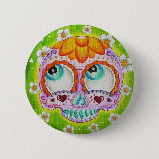 Margaritas Ronde Button 5,7 Cm (Voorkant)