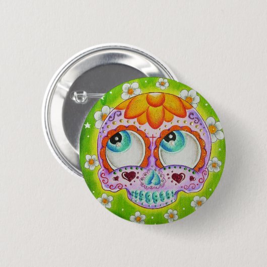 Margaritas Ronde Button 5,7 Cm (Voorkant /achterkant)