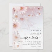 Margaritas rosas acuarelas de ensueño kaart (Voorkant)