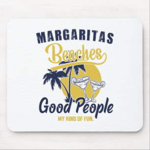 Margaritas stranden Goede mensen mijn soort leuke  Muismat