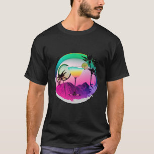 Margaritas Synthwave 80s Retrowave Esthetisch 2 T-shirt