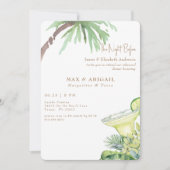 Margaritas & Tacos de nacht voor tropische Kaart (Voorkant)