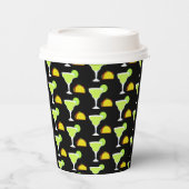 Margaritas + Tacos! Papieren Bekers (Voorkant)