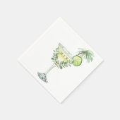 Margaritas Tropisch Monogram II Servet (Hoek)