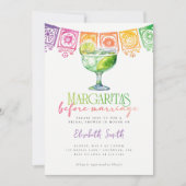 Margaritas voor het Vrijgezellenfeest van Marriage Kaart (Voorkant)