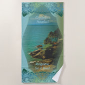 Margaritas, Zon & Strand 0026 Strandtowel Strandlaken (Voorkant)