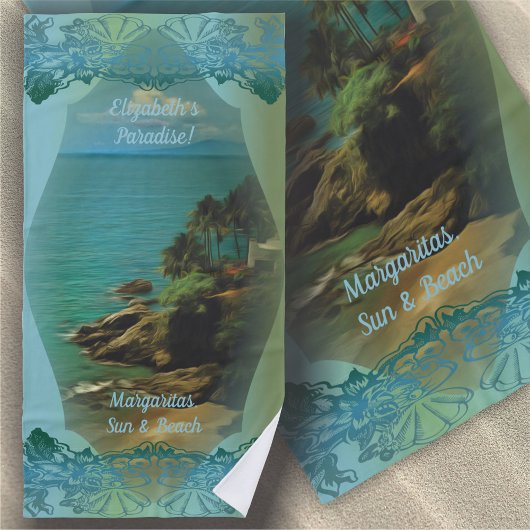 Margaritas, Zon & Strand 0026 Strandtowel Strandlaken