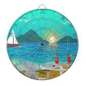 Margaritaville Dartbord (Voorkant)