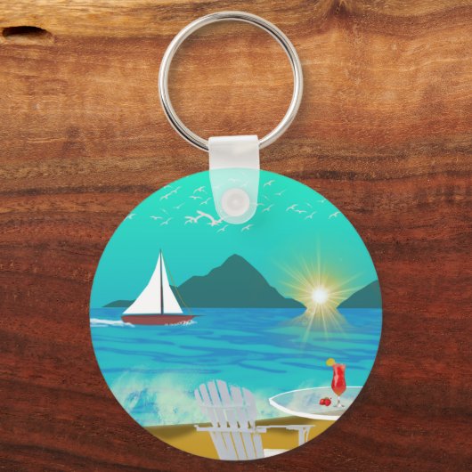 Margaritaville Sleutelhanger (Voorkant)