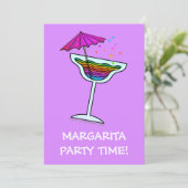 MARGARTIA COCKTAILPARTY UITNODIGINGEN (Staand voorkant)