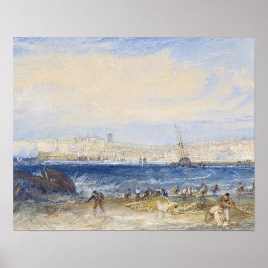 Margate, c.1822 (m/c op papier) poster (Voorkant)