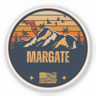 Margate, Florida  Sticker
