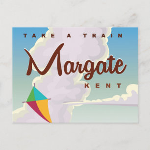 Margate Kent vintage reisposter Briefkaart