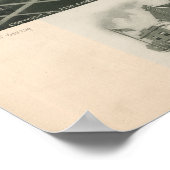 Margate New Jersey 1925 Antiek Panorama Poster (Hoek)