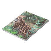 Margay, Leopardus wiedi, Inheems in Mexico Notitieblok (Linkerzijde)