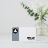 Marge Circle - Geometric - Cool Grey 7e8f9c Visitekaartje (Staand voorkant)