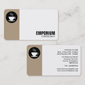 Marge Circle - Koffie b69f85 Visitekaartje (Voorkant / Achterkant)