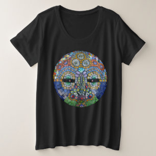 Marge Mosaic Mask Grote Maat T-shirt