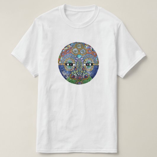Marge Mosaic Mask T-shirt (Design voorkant)