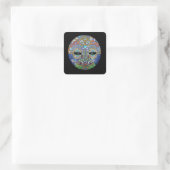 Marge Mosaic Mask Vierkante Sticker (Tas)