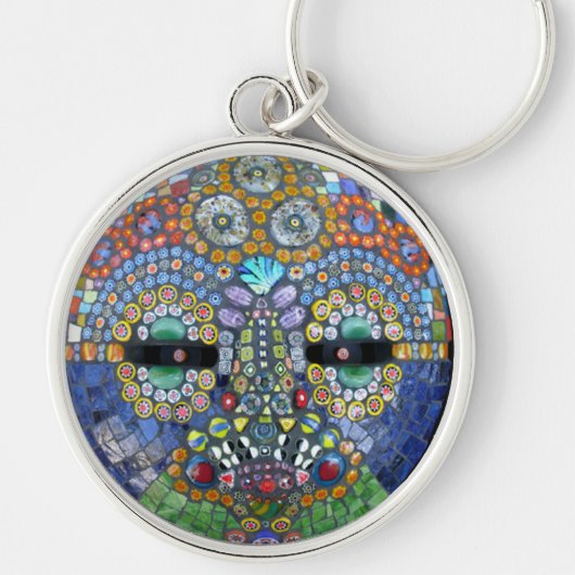 Marge Mozaïek Masker Sleutelhanger (Voorkant)