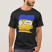Marge smeared face Classic T-Shirt (Voorkant)