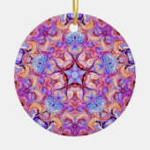 Marged Kaleidoscope Star Ornament (Voorkant)