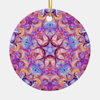 Marged Kaleidoscope Star Ornament
